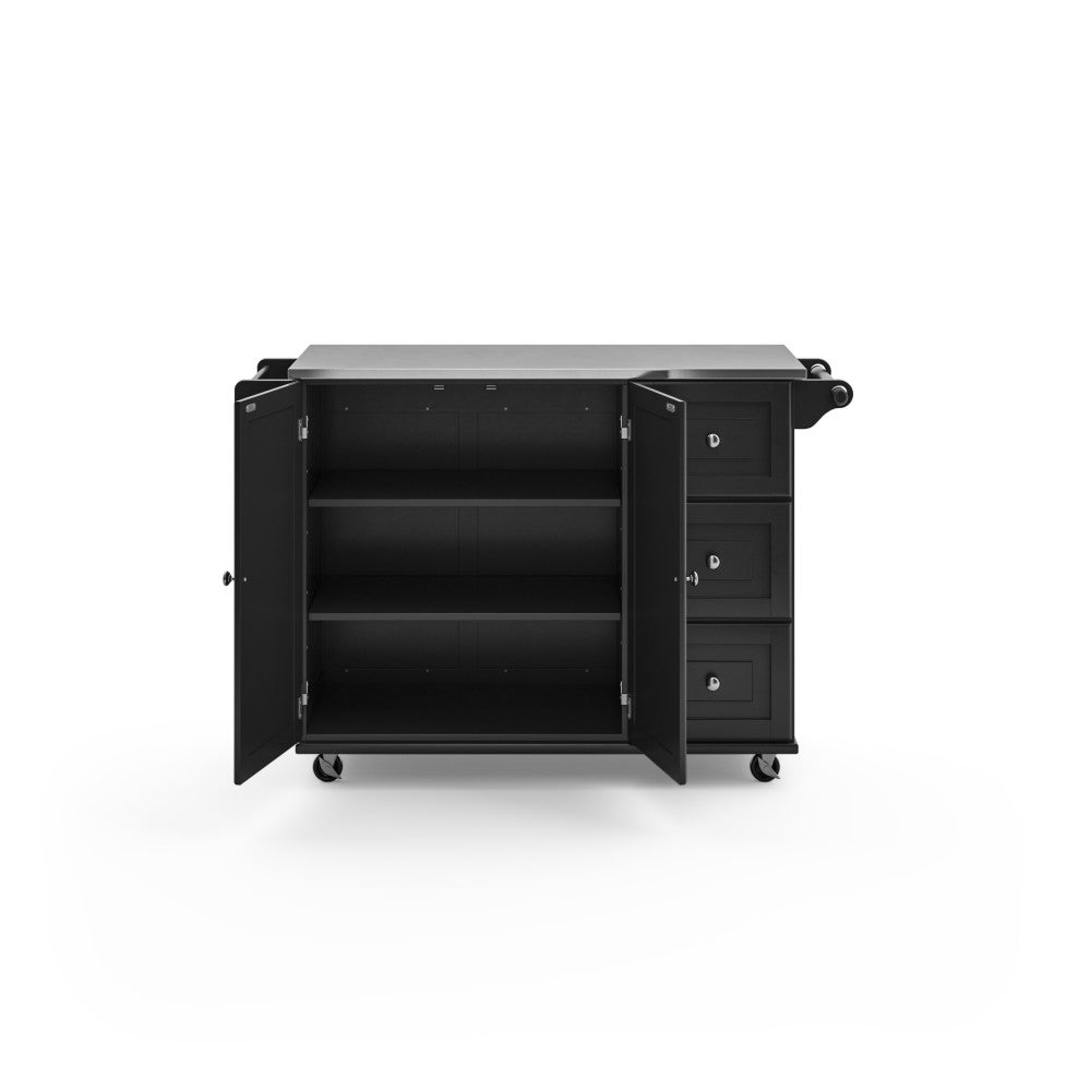 Dolly Madison Kitchen Cart - Black - 5000000011