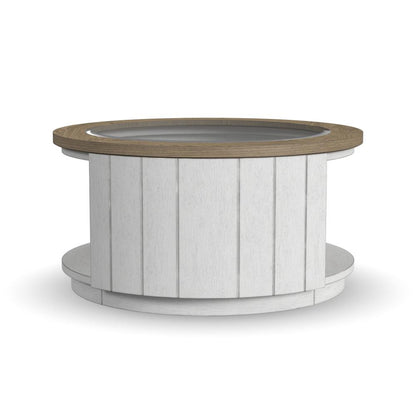 Melody Round Coffee Table with Casters - Default Title