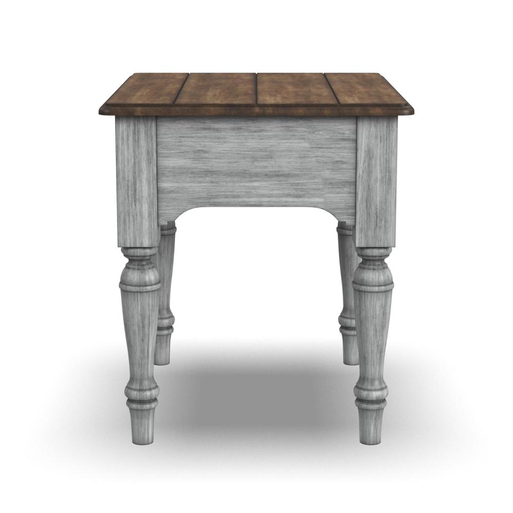 Plymouth End Table - Gray, Brown - 5000003396
