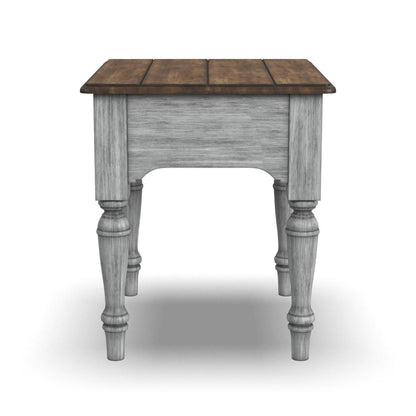 Plymouth End Table - Gray, Brown - 5000003396