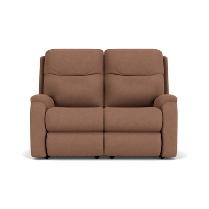 Penn Power Reclining Loveseat with Power Headrests & Lumbar - Default Title