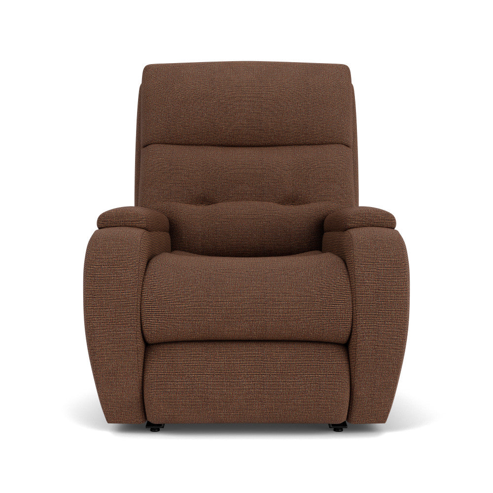 Strait Power Recliner with Power Headrest - Fabric 119-70