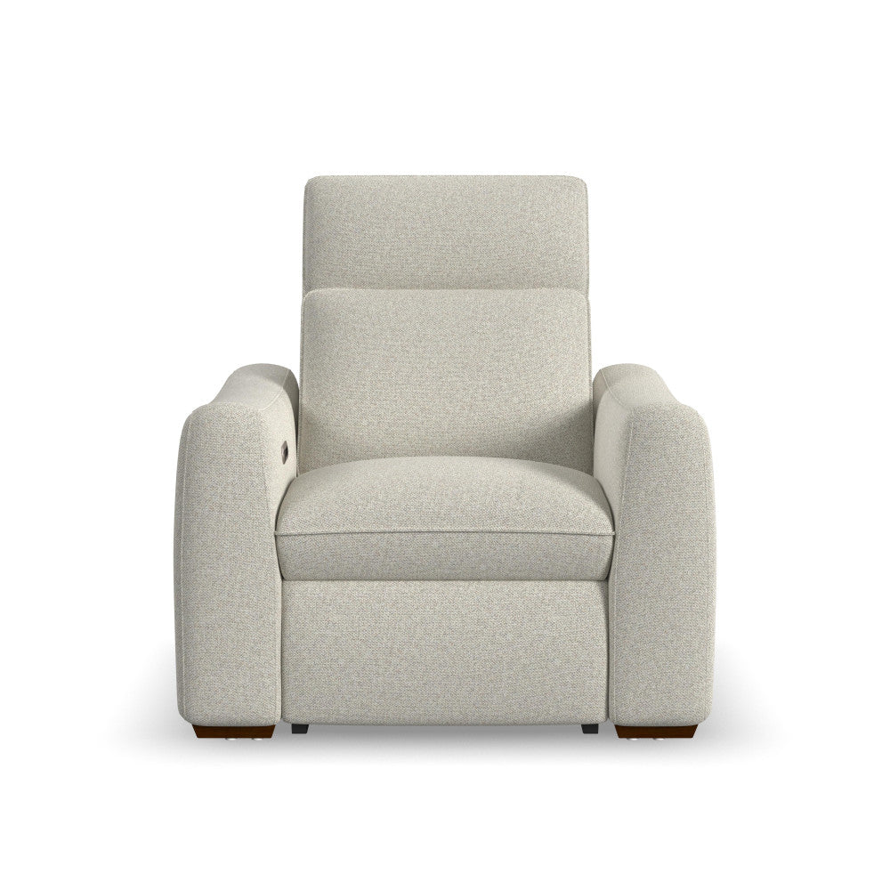 Ava Power Recliner with Power Headrest & Lumbar - Fabric 157-81
