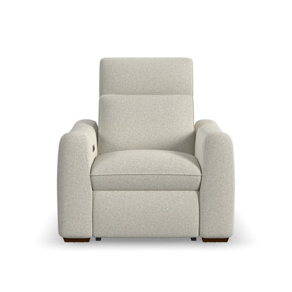 Ava Power Recliner with Power Headrest & Lumbar - Fabric 157-81