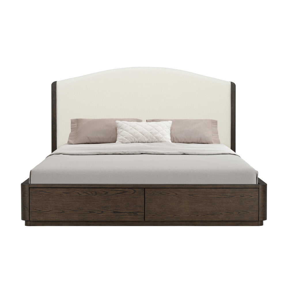Athens King Upholstered Storage Bed - Default Title