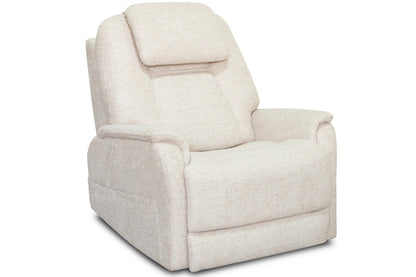 Zecliner Model 3+ Petite Power Sleep Chair with Power Headrest, Lumbar, Heat & Massage - Fabric 358-11