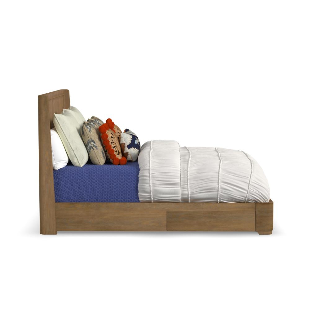 Normandy King Panel Storage Bed - Default Title