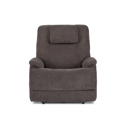Zecliner Model 2+ Power Lift Sleep Recliner with Power Headrest, Lumbar, Heat & Massage - Fabric 358-04