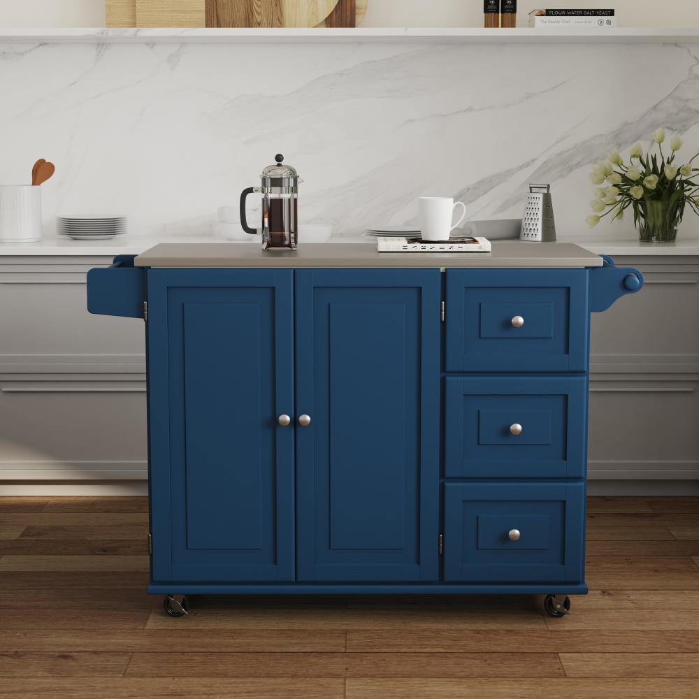 Dolly Madison Kitchen Cart - Blue
