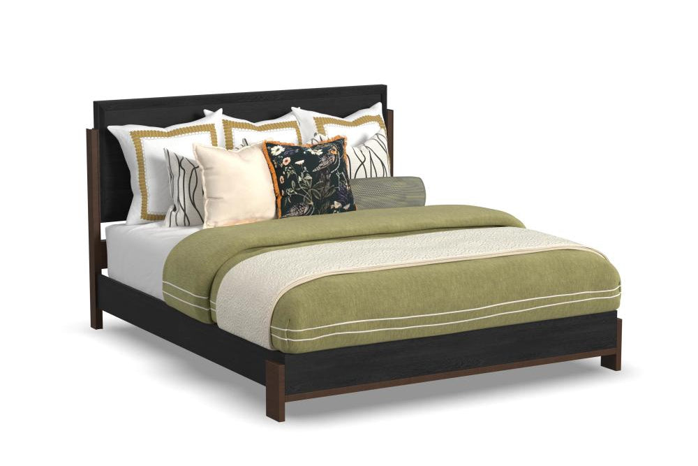 Waterfall King Panel Bed - Default Title