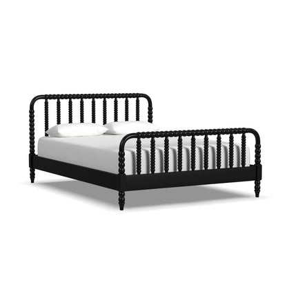 Spindle Queen Bed - Black