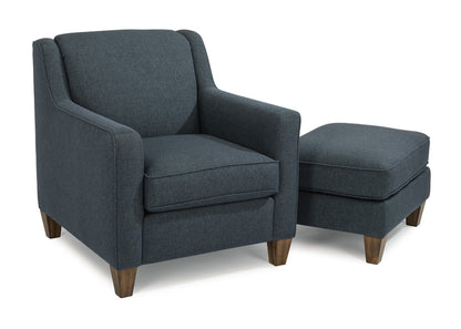 Holly Ottoman - Fabric 296-40, Revolution