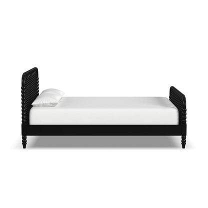 Spindle Queen Bed - Black