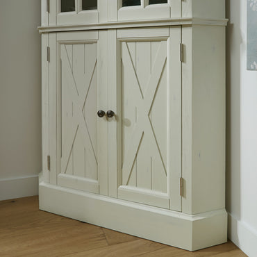 Seaside Lodge Corner China Cabinet - Default Title