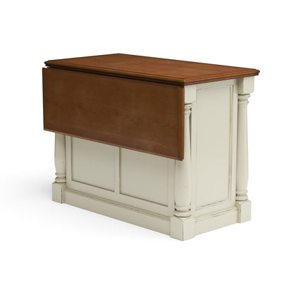 Monarch Kitchen Island - Off-White