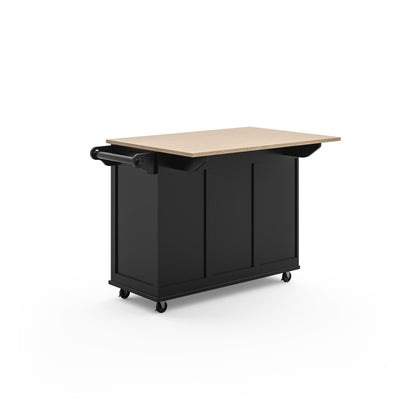 Dolly Madison Kitchen Cart - Black