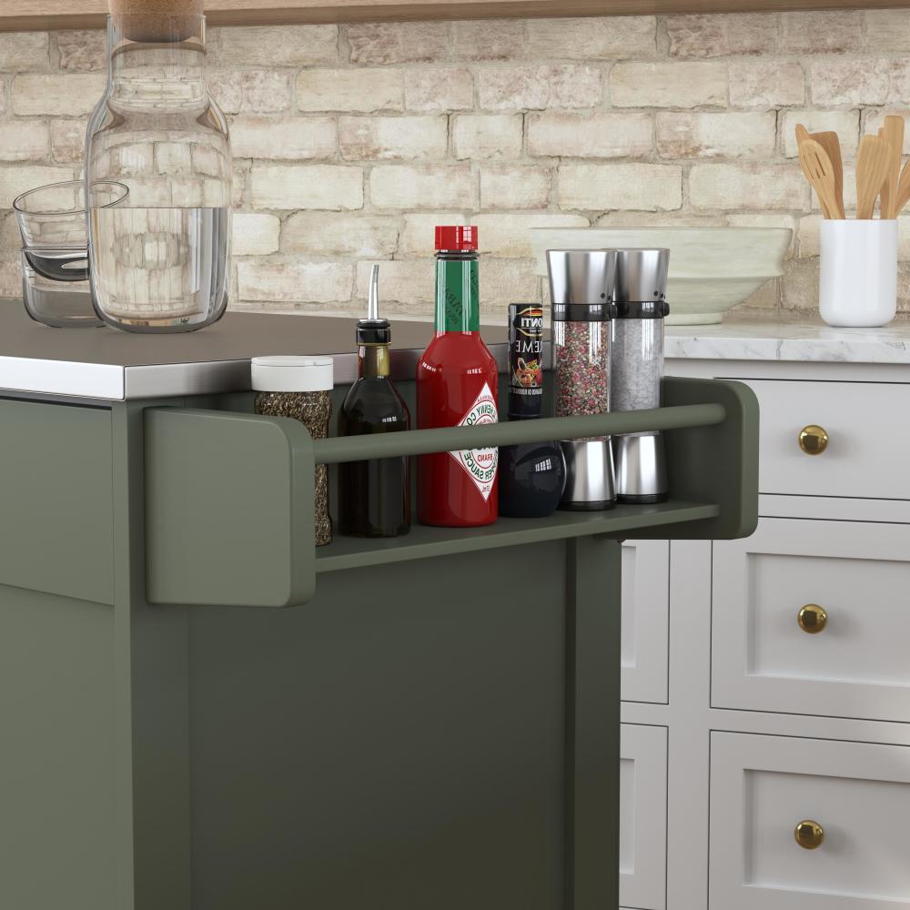 Dolly Madison Kitchen Cart - Green