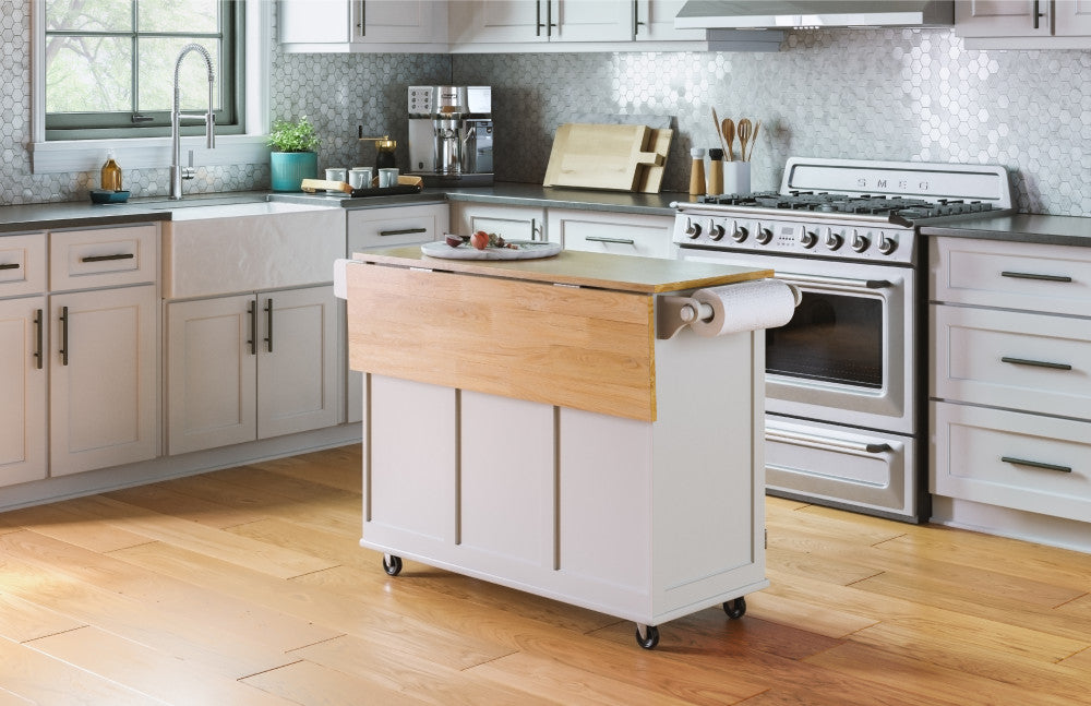 Dolly Madison Kitchen Cart - Off-White