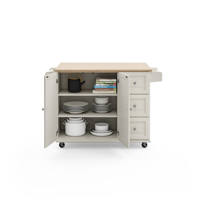 Dolly Madison Kitchen Cart - Off-White