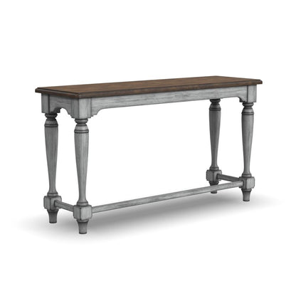 Plymouth Sofa Table - Gray, Brown - 5000003423