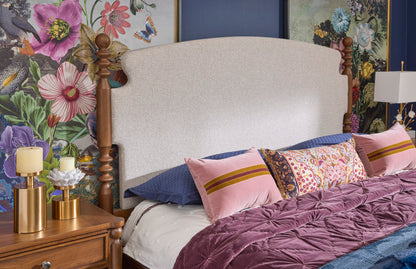 Azalea King Upholstered Bed - Default Title