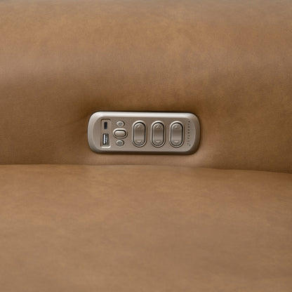 Felix Power Reclining Sofa with Power Headrest, Lumbar, Heat & Massage - Leather 408-72