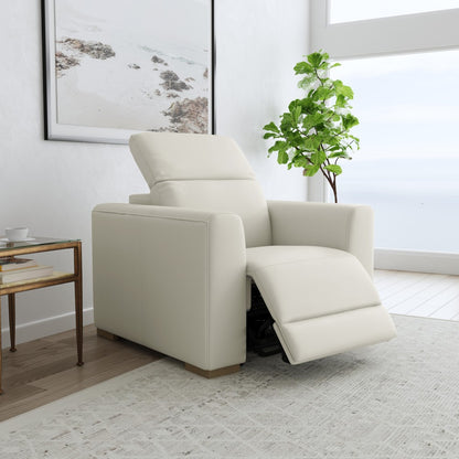 Aurora Power Recliner with Power Headrest - Leather 749-11