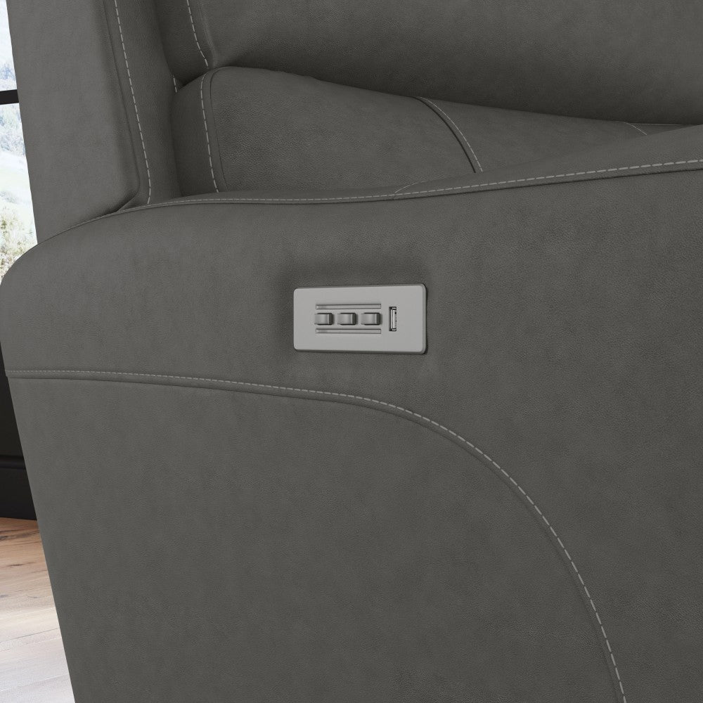 Carter Collection - Power Recliner with Power Headrest & Lumbar
