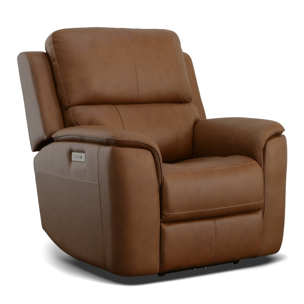 Henry Power Recliner with Power Headrest & Lumbar - Leather 946-72