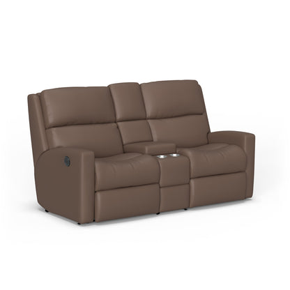 Catalina Power Reclining Loveseat with Console - Leather 775-80
