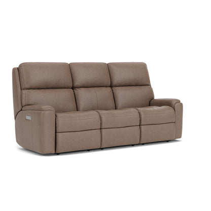 Rio Power Reclining Sofa with Power Headrests - Leather 665-02