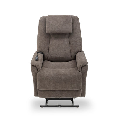 Zecliner Model 3+ Power Lift Sleep Recliner with Power Headrest, Lumbar, Heat & Massage - Fabric 358-04