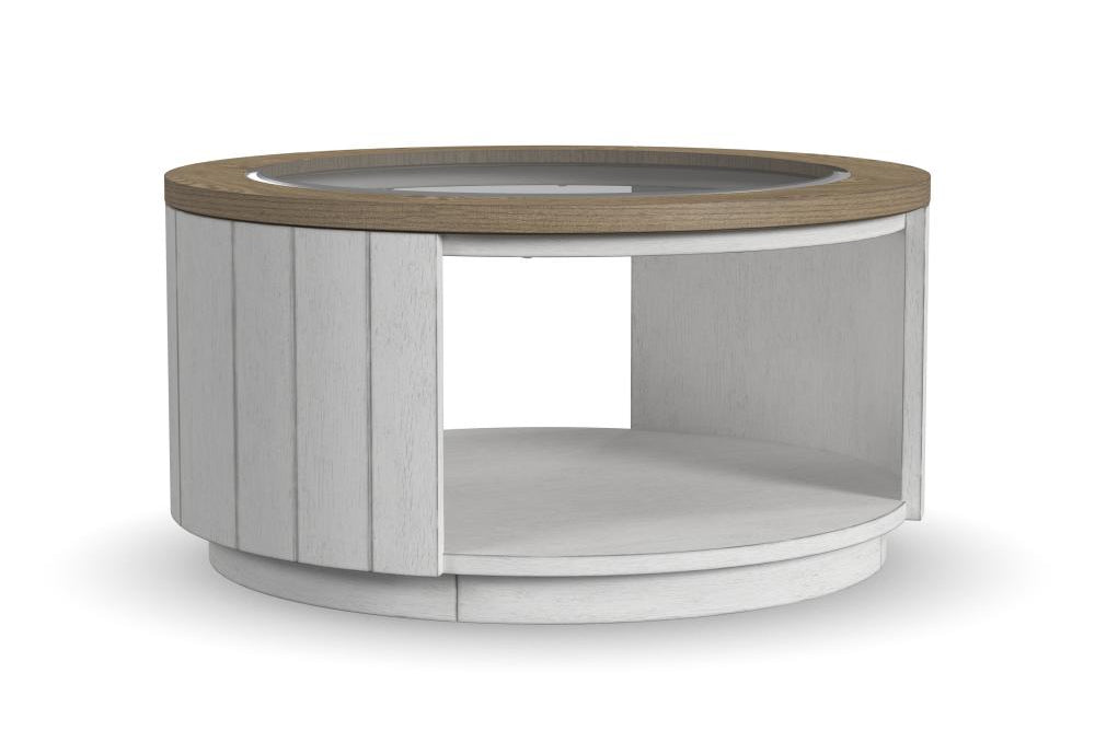 Melody Round Coffee Table with Casters - Default Title
