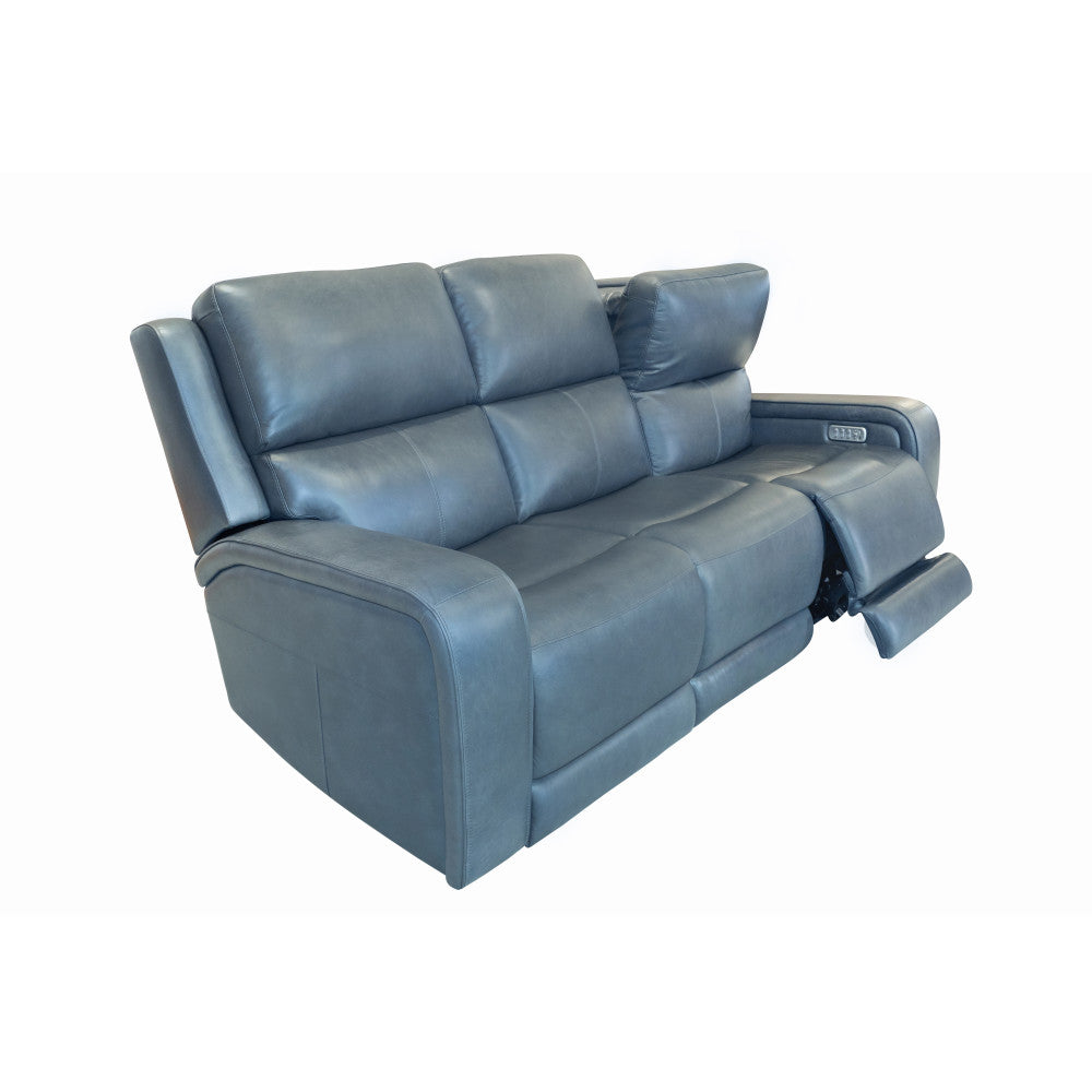 Oasis Power Reclining Sofa with Power Headrests, Lumbar, Heat & Massage - Leather 734-40