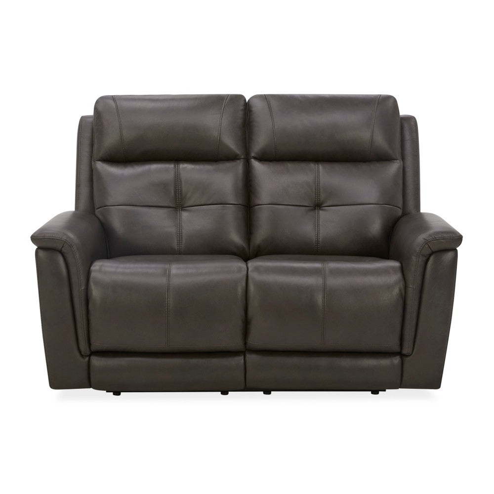 Ranger Power Reclining Loveseat with Power Headrest, Lumbar, Heat & Massage - Leather 439-70