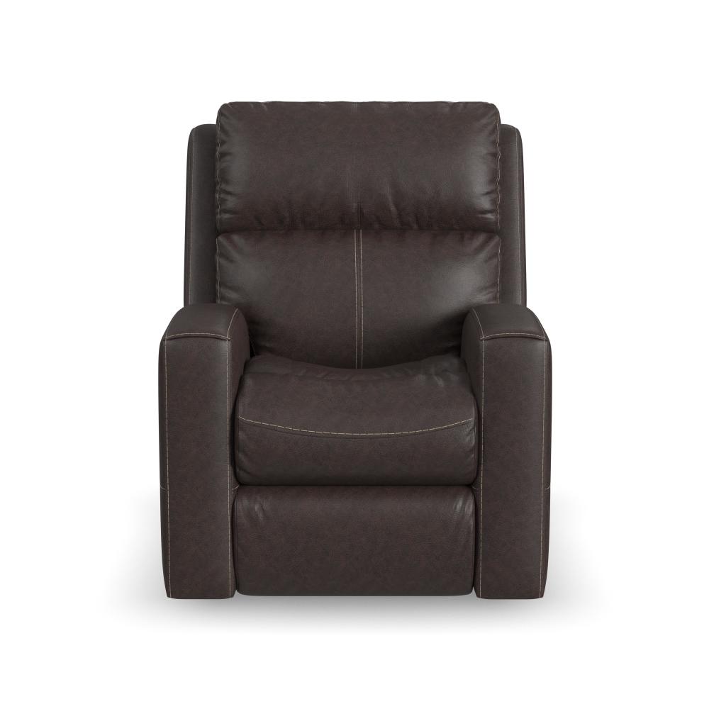 Score Power Recliner with Power Headrest & Lumbar - Leather 654-70