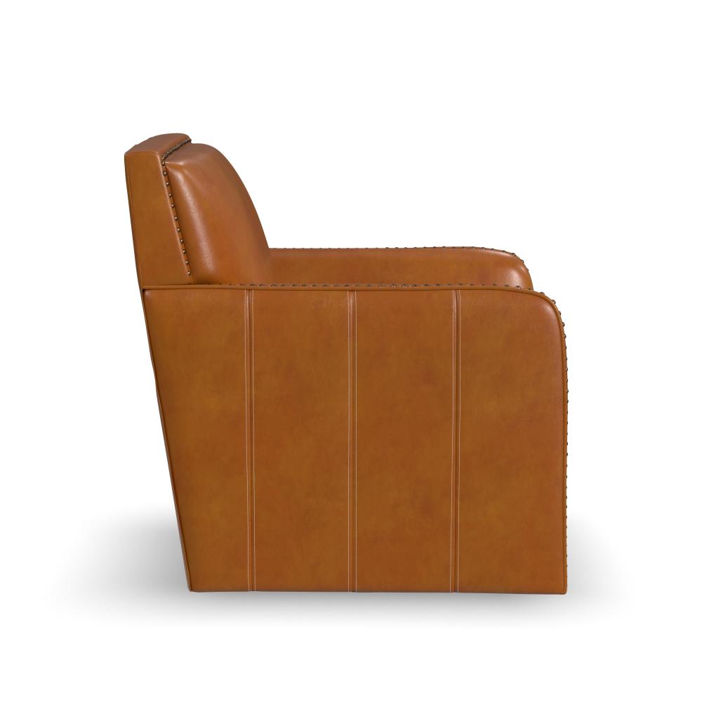 Beckett Swivel Chair - Leather 173-90