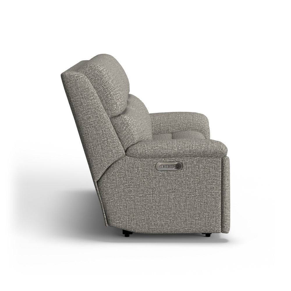 Porter Power Reclining Sofa with Console, Power Headrests & Lumbar - Fabric 365-72