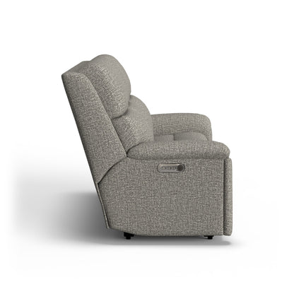Porter Power Reclining Sofa with Console, Power Headrests & Lumbar - Fabric 365-72