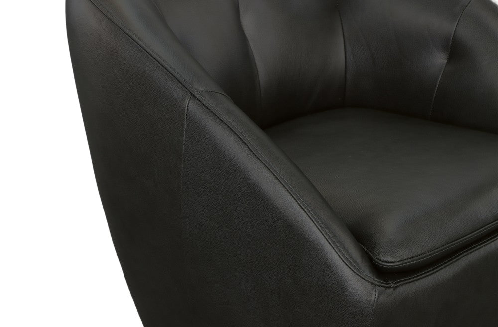 Wade Swivel Chair - Black