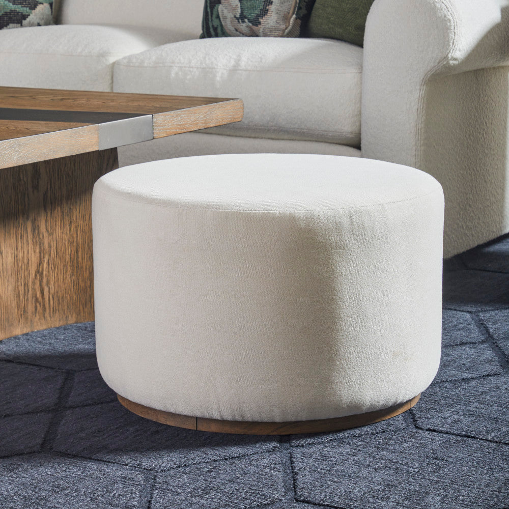 Lyra Pouf Ottoman - Default - 5000008402