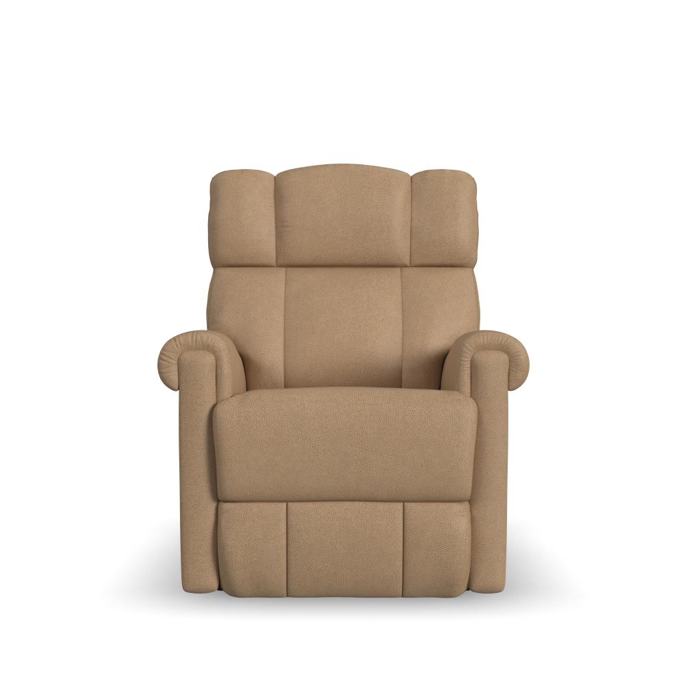 Classic Power Gliding Recliner with Power Headrest & Lumbar - Leather 659-80