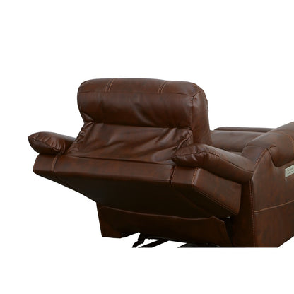 Oscar Power Recliner with Power Headrest - Fabric 629-72