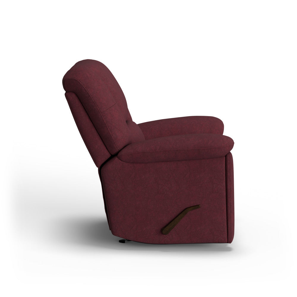 Plush Gliding Recliner - Leather 824-82
