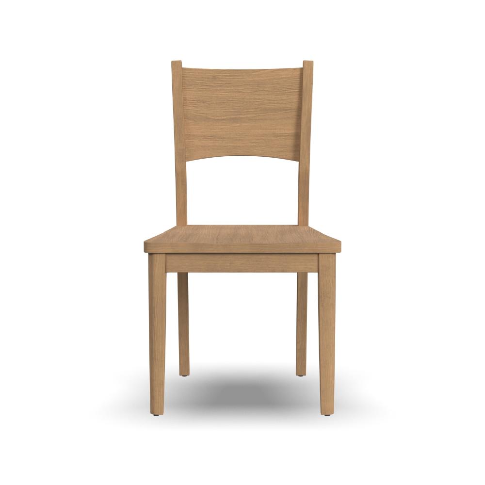 Normandy Pair of Wood Dining Chairs - Default Title