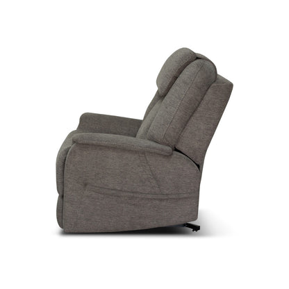 Zecliner Model 3+ Petite Power Sleep Chair with Power Headrest, Lumbar, Heat & Massage - Fabric 358-04