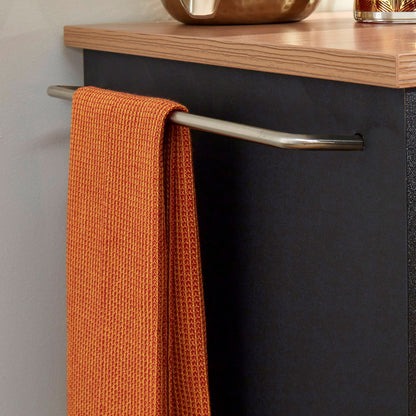 Storage Plus Kitchen Cart - Black