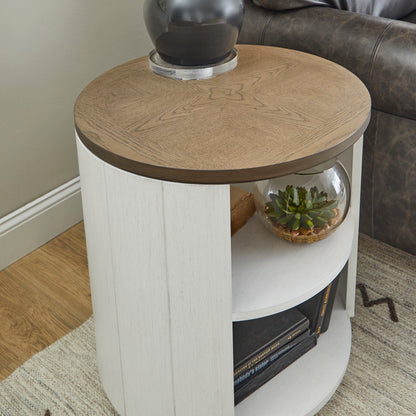 Melody Round End Table - Default Title
