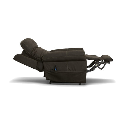 Jenkins Power Lift Recliner with Right-Hand Control & Power Headrest - Brown