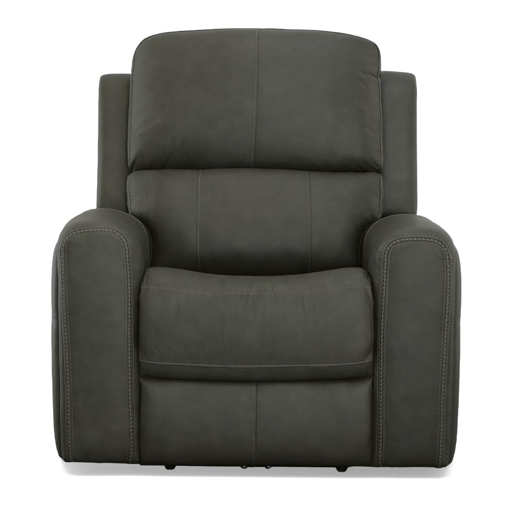 Linden Power Recliner with Power Headrest & Lumbar - Leather 946-02